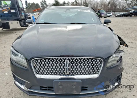 2018 Lincoln Mkz Hybrid Reserve from USA, damaged, VIN 3LN6L5MU4JR610928